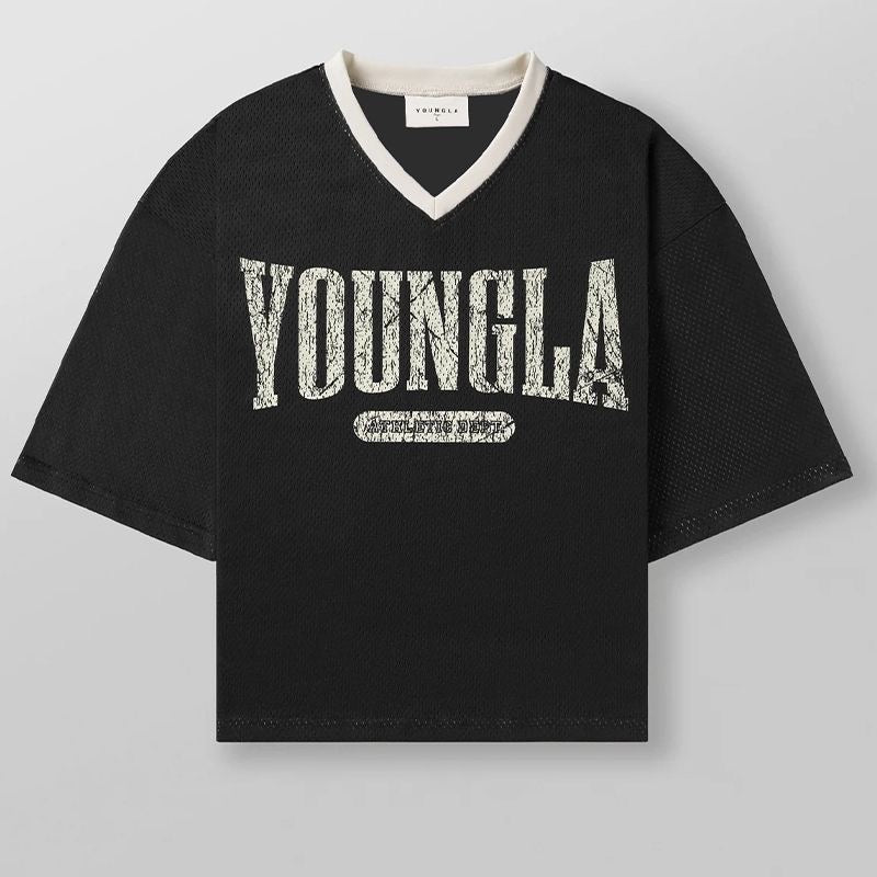 4187 - Varsity Football Cropped Jersey