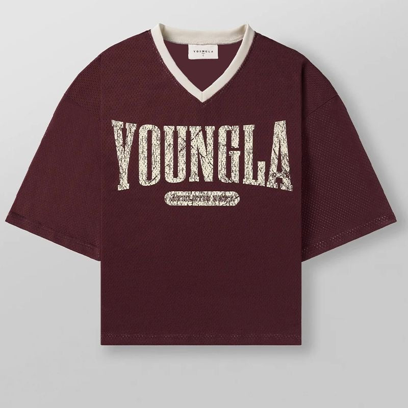 4187 - Varsity Football Cropped Jersey