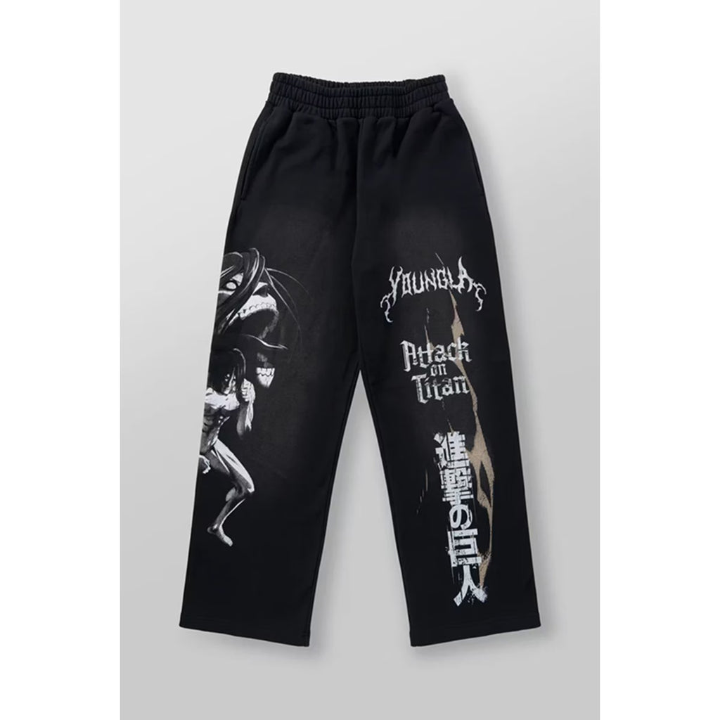 2128 - AOT© x YLA Baggy Joggers