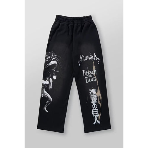 2128 - AOT© x YLA Baggy Joggers