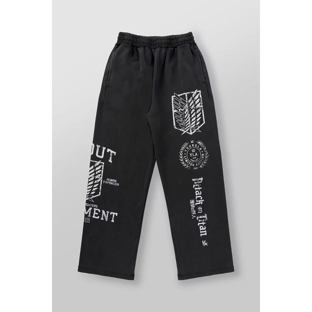 2128 - AOT© x YLA Baggy Joggers