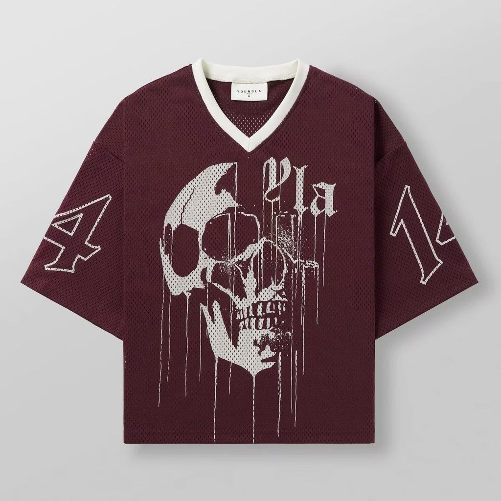 4015 - Drippy Skull Jersey