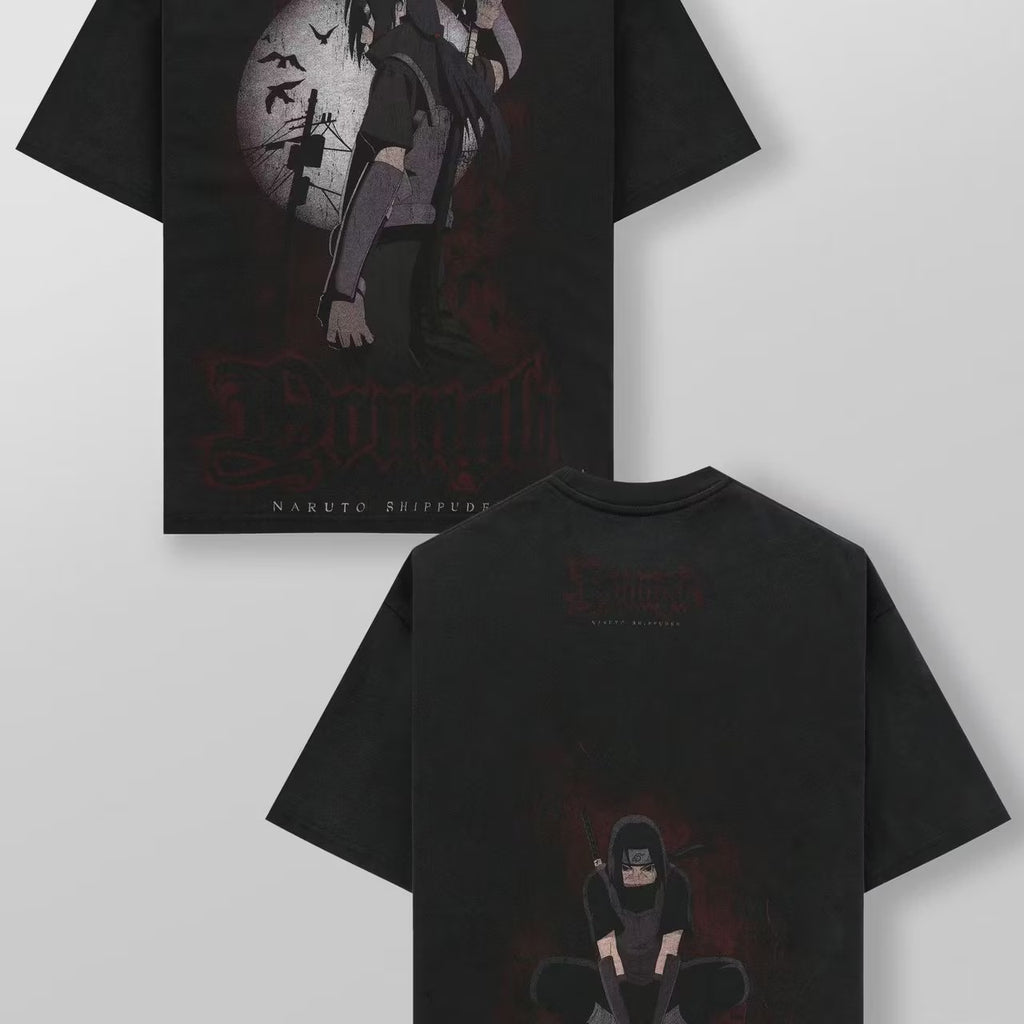 4318 - Naruto Distressed Tees